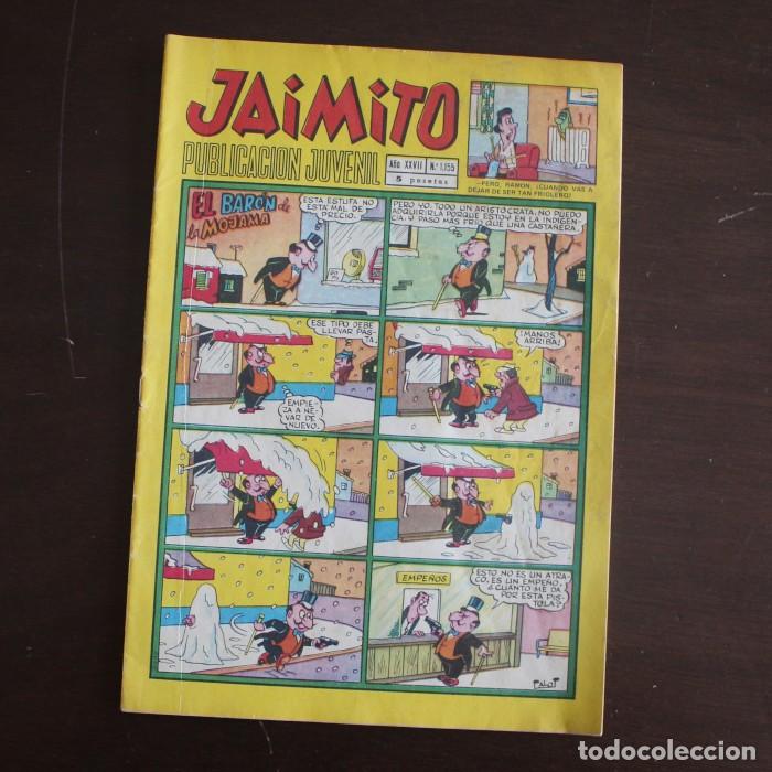 Tebeos: JAIMITO 1155 EL BARON DE LA MOJAMA. EDITORIAL VALENCIANA 1972