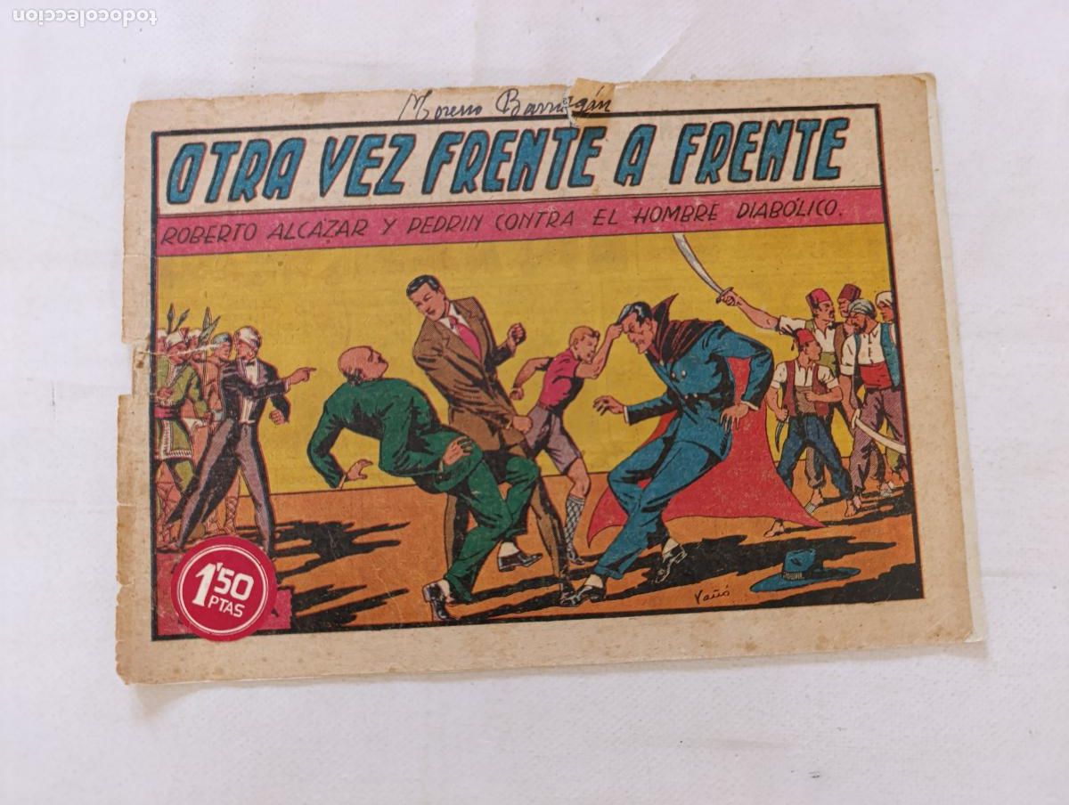 Tebeos: ROBERTO ALCAZAR Y PEDRIN N&ordm; 111 - OTRA VEZ FRENTE A FRENTE - ORIGINAL - VALENCIANA (HU)