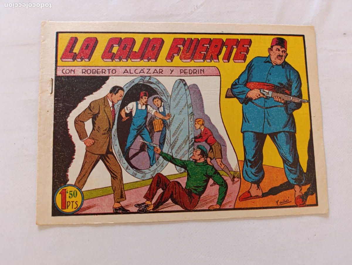 Tebeos: ROBERTO ALCAZAR Y PEDRIN N&ordm; 141 - LA CAJA FUERTE - ORIGINAL - VALENCIANA (HU)