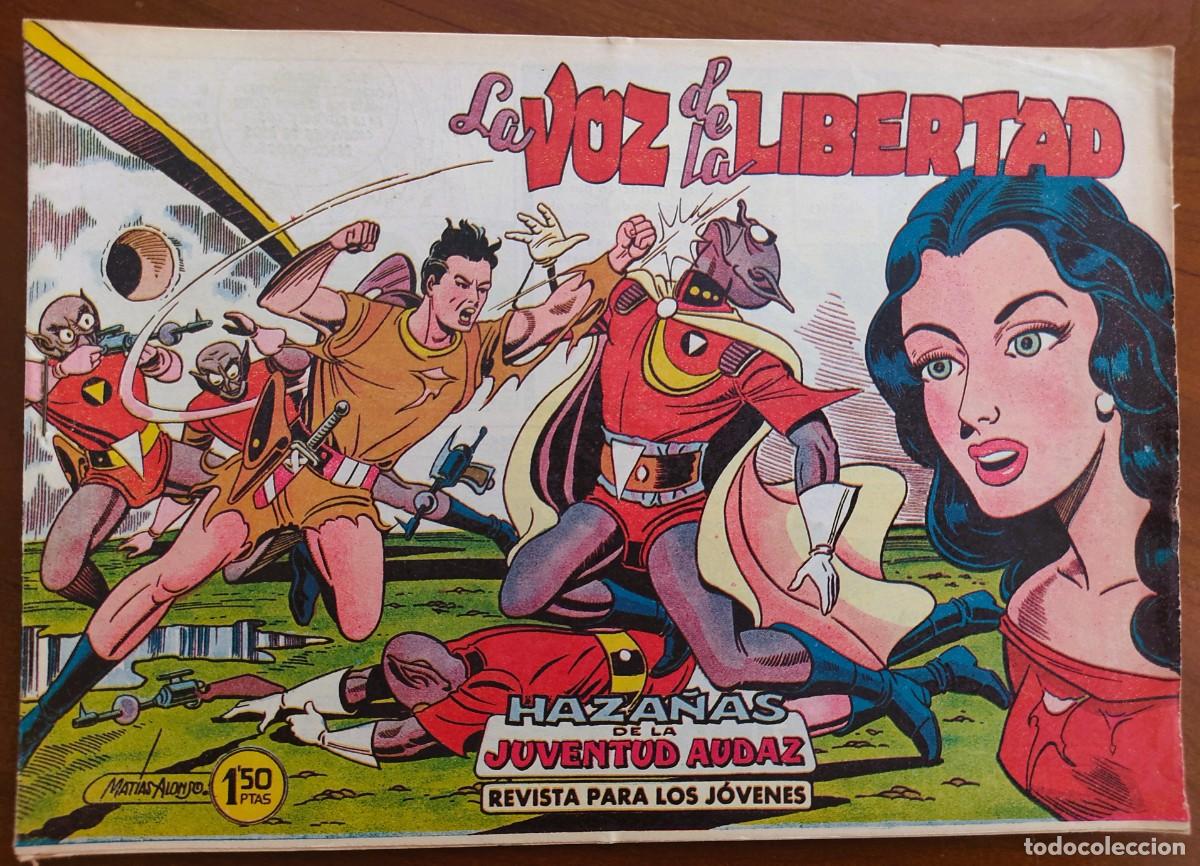 Comics: HAZA&Ntilde;AS DE LA JUVENTUD AUDAZ N&ordm; 28 - EDITORIAL VALENCIANA - ORIGINAL DE &Eacute;POCA
