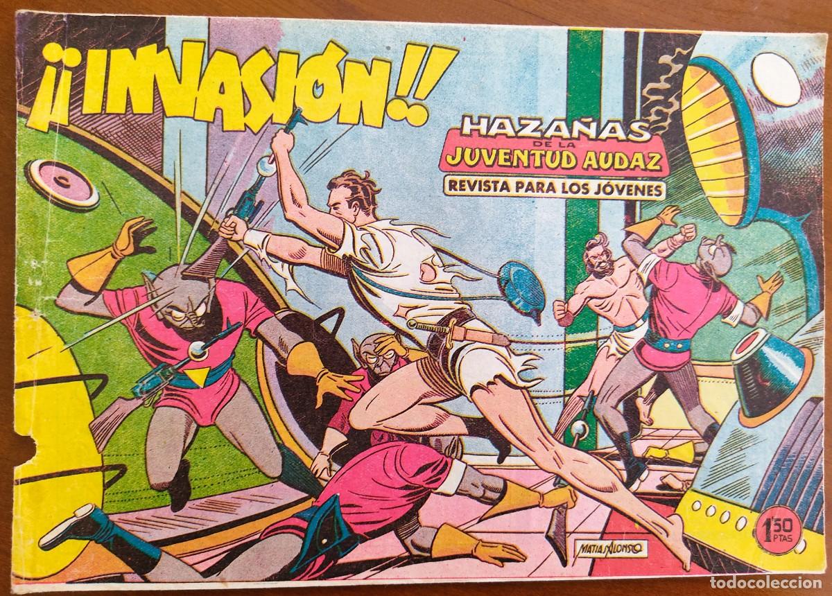 Comics: HAZA&Ntilde;AS DE LA JUVENTUD AUDAZ N&ordm; 30 - EDITORIAL VALENCIANA - ORIGINAL DE &Eacute;POCA