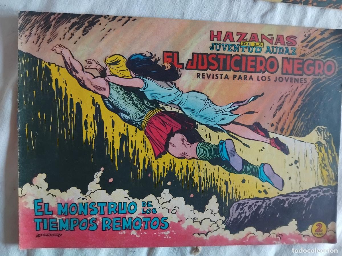 Tebeos: EL JUSTICIERO NEGRO N&ordm; 10. EDITORA VALENCIANA 1965.