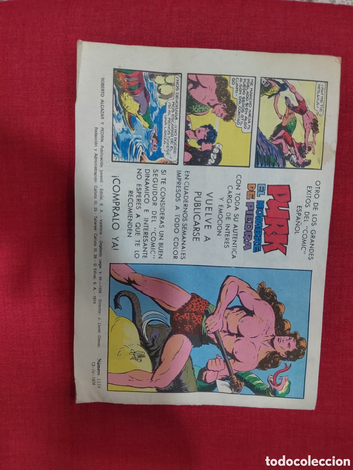 Tebeos: Comic Roberto Alcaraz y Pedr&iacute;n 1974 - Foto 2