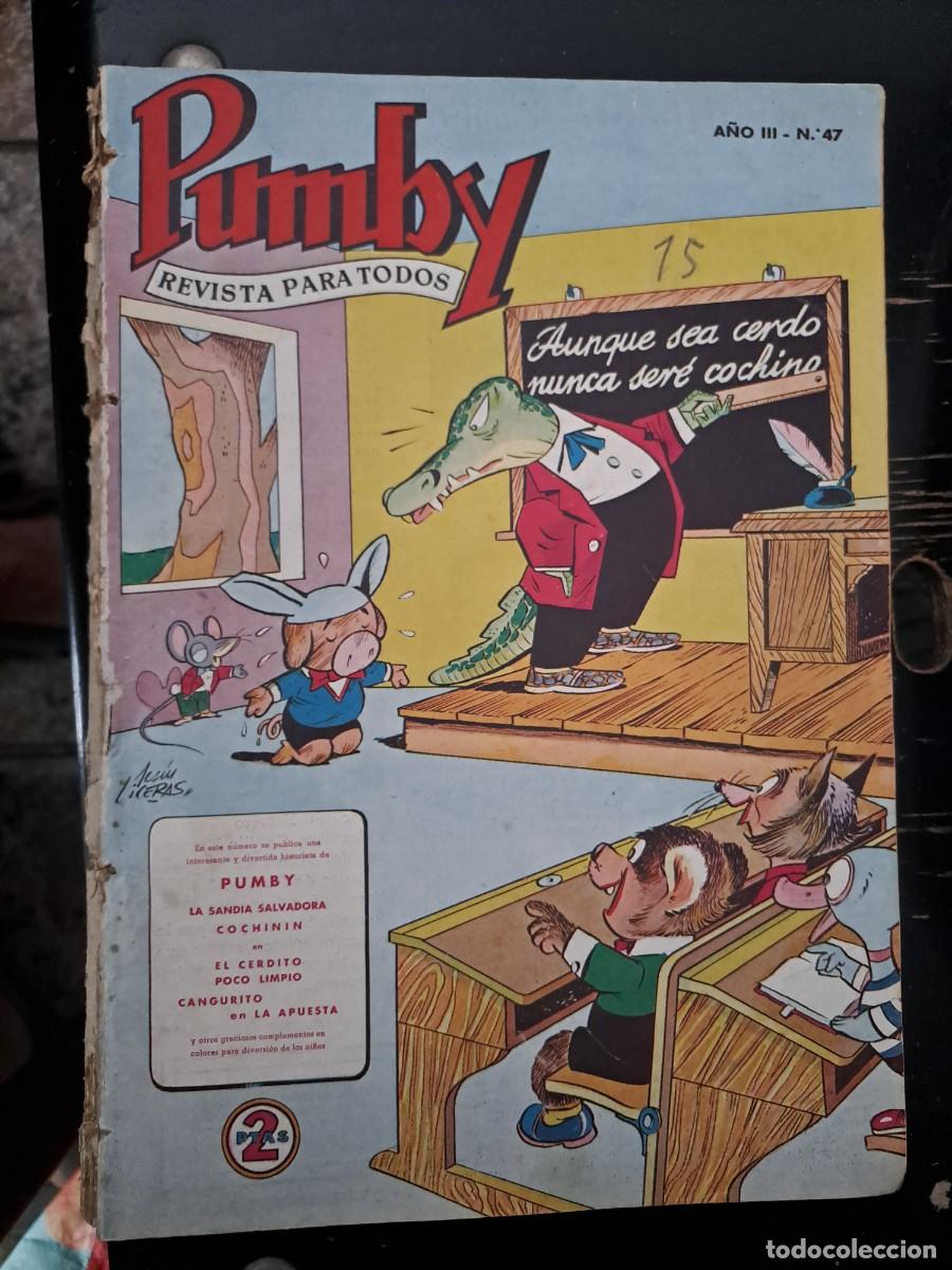 Tebeos: Pumby, tomo con los n&uacute;meros del 47 al 54, Valenciana Bolsa DA