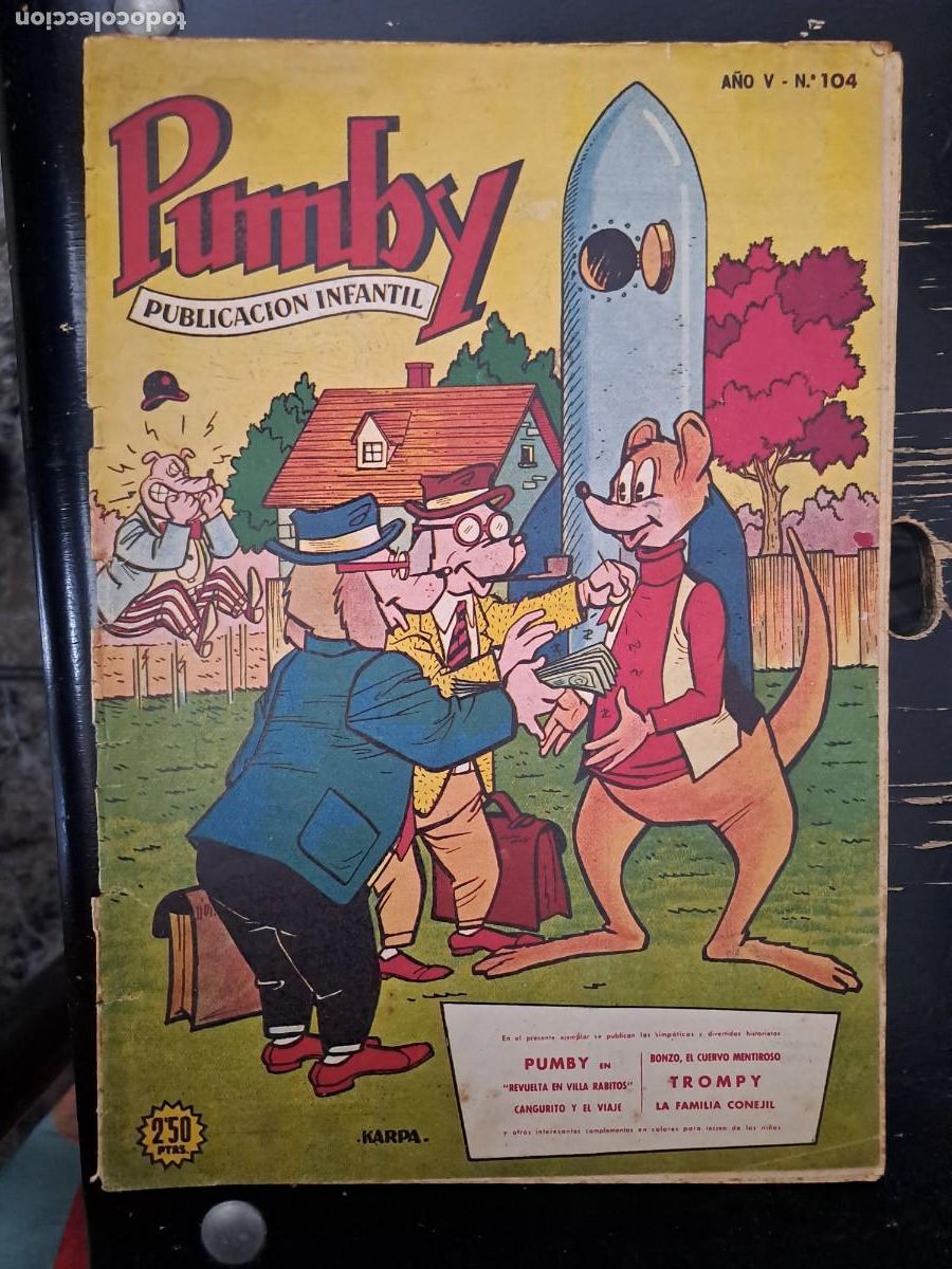 Tebeos: Pumby 104, Valenciana Bolsa DA