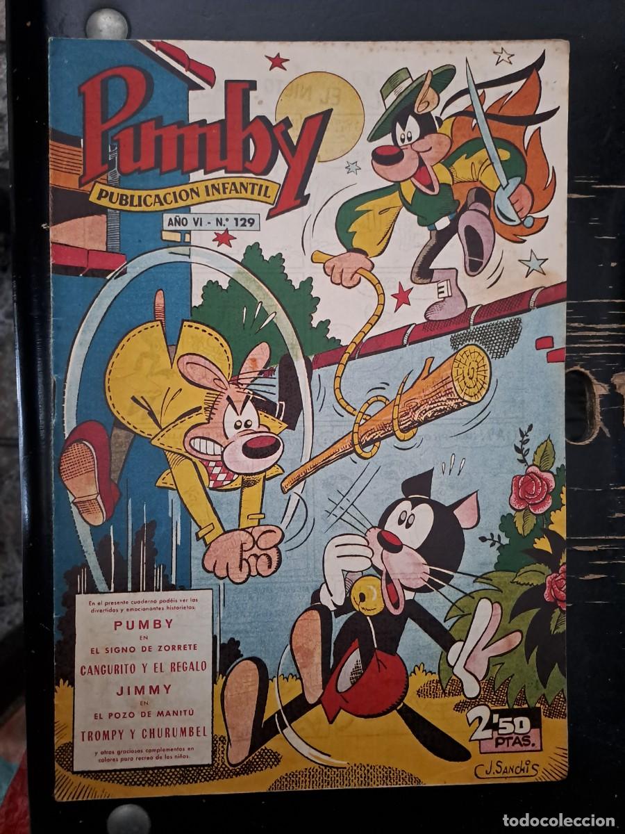 Tebeos: Pumby 129, Valenciana en buen estado Bolsa DA