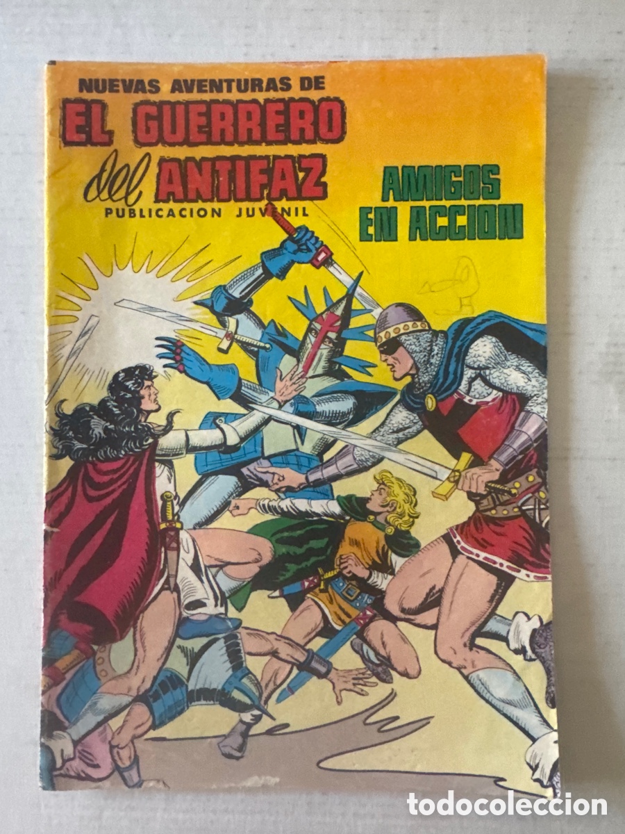 Tebeos: #4 NUEVAS AVENTURAS GUERRERO DEL ANTIFAZ - VALENCIANA - &laquo;vertical Color 1980&raquo;
