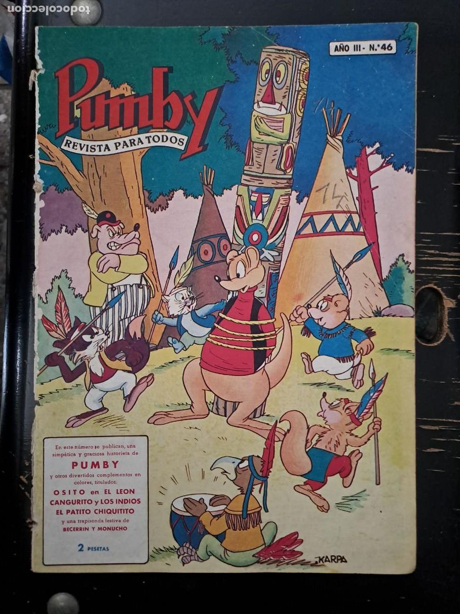Tebeos: Pumby 46, Valenciana Bolsa DA