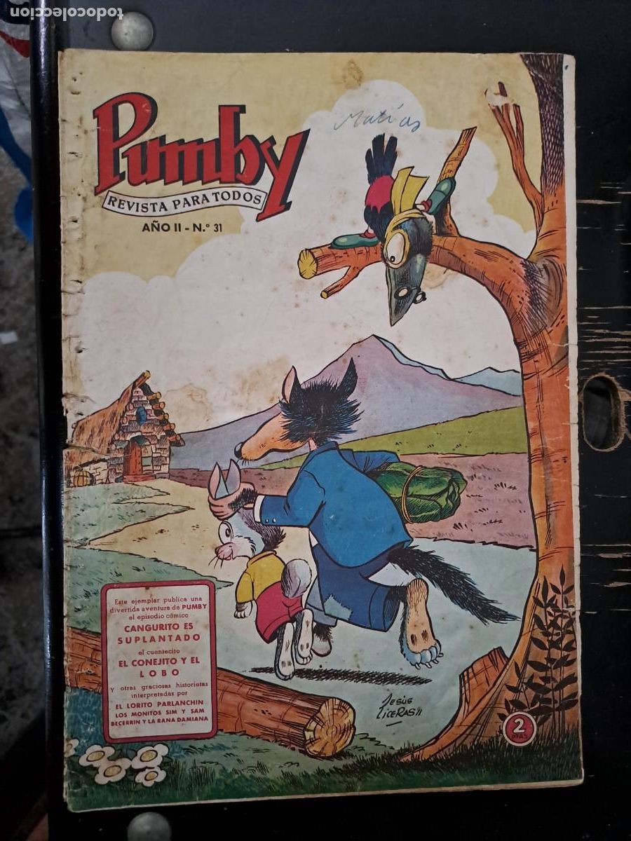 Tebeos: Pumby 31, Valenciana Bolsa DA