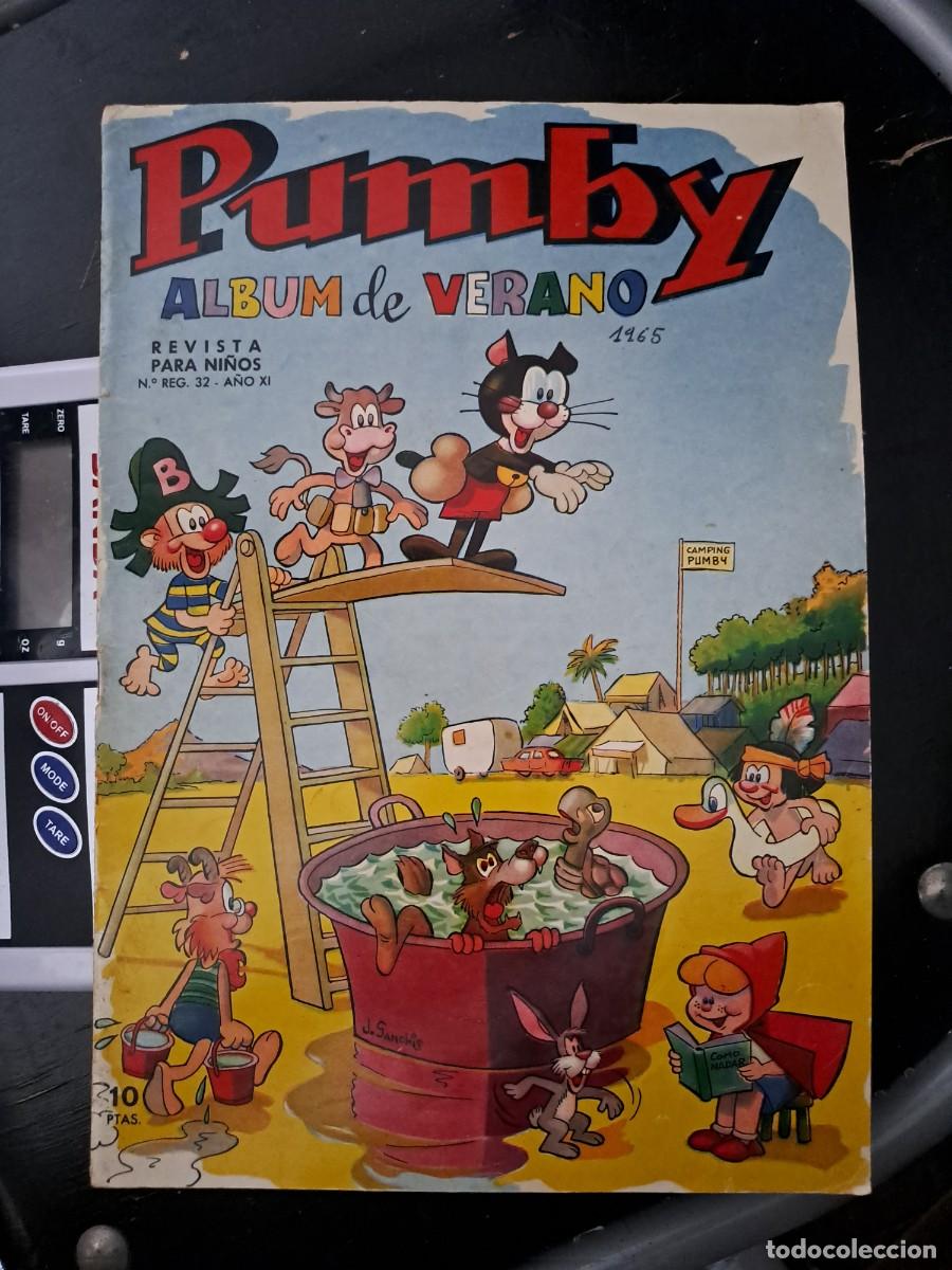 Tebeos: Pumby, &aacute;lbum de verano 1965, Valenciana en muy buen estado Bolsa DA