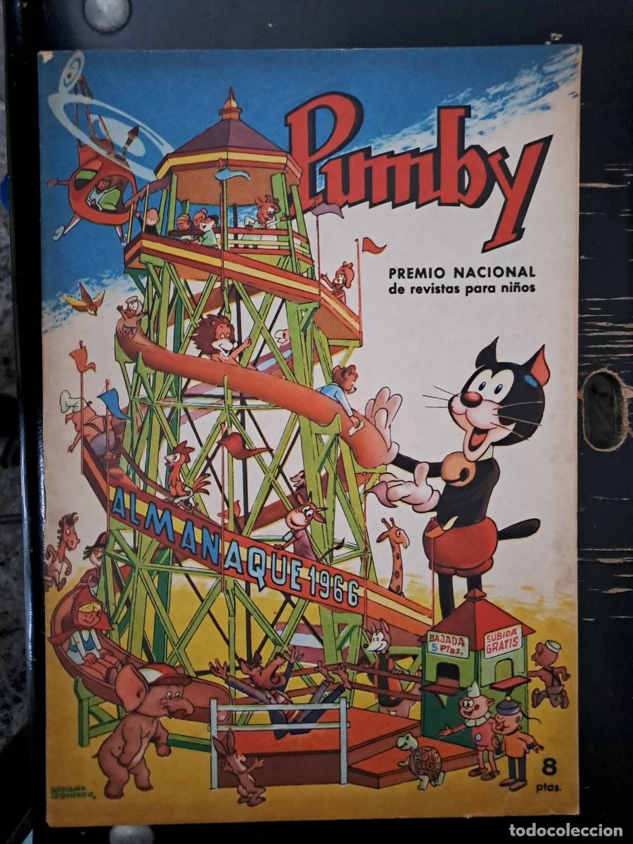 Tebeos: Pumby almanaque 1966, Valenciana en muy buen estado Bolsa DA