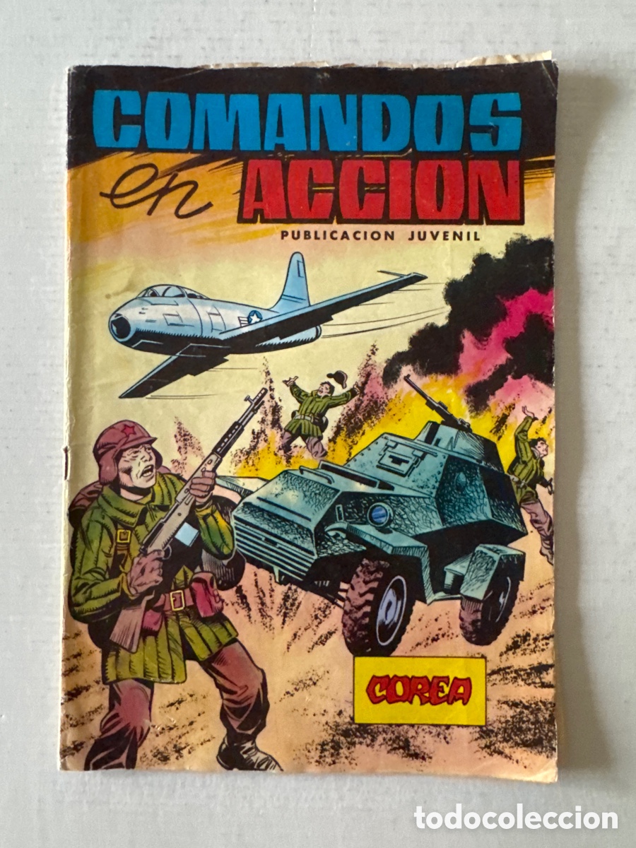 Tebeos: COMANDOS EN ACCI&Oacute;N #24 - Corea - VALENCIANA &laquo;Infrecuente&raquo;