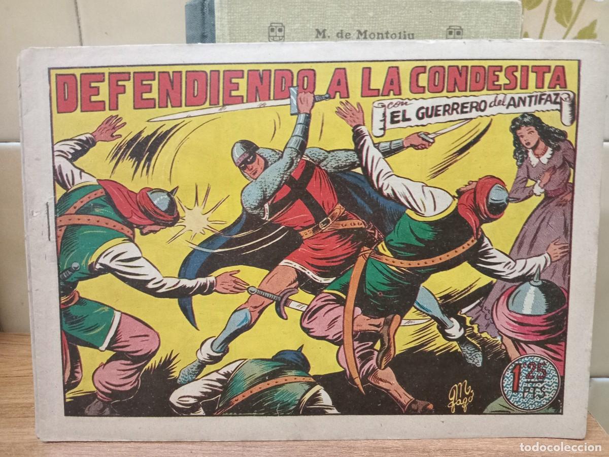 Tebeos: EL GUERRERO DEL ANTIFAZ - N&ordm; 104 - ORIGINAL - EDITORIAL VALENCIANA