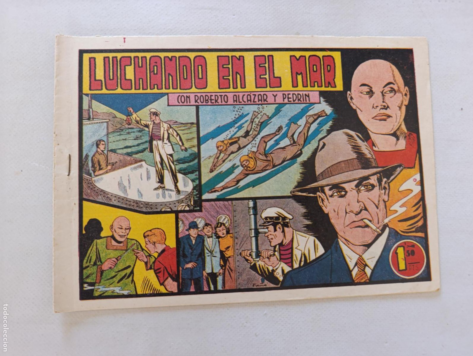 Tebeos: ROBERTO ALCAZAR Y PEDRIN N&ordm; 252 - LUCHANDO EN EL MAR - VALENCIANA - ORIGINAL (HU)