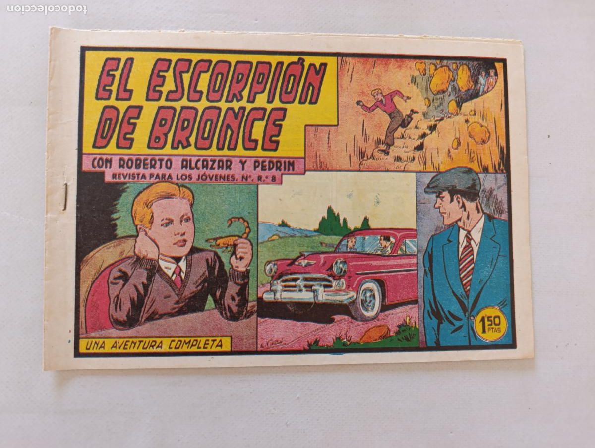 Tebeos: ROBERTO ALCAZAR Y PEDRIN N&ordm; 364 - EL ESCORPION DE BRONCE - VALENCIANA - ORIGINAL (HU)
