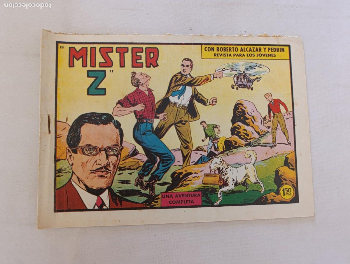 Tebeos: ROBERTO ALCAZAR Y PEDRIN N&ordm; 445 - MISTER Z - VALENCIANA - ORIGINAL (HU)
