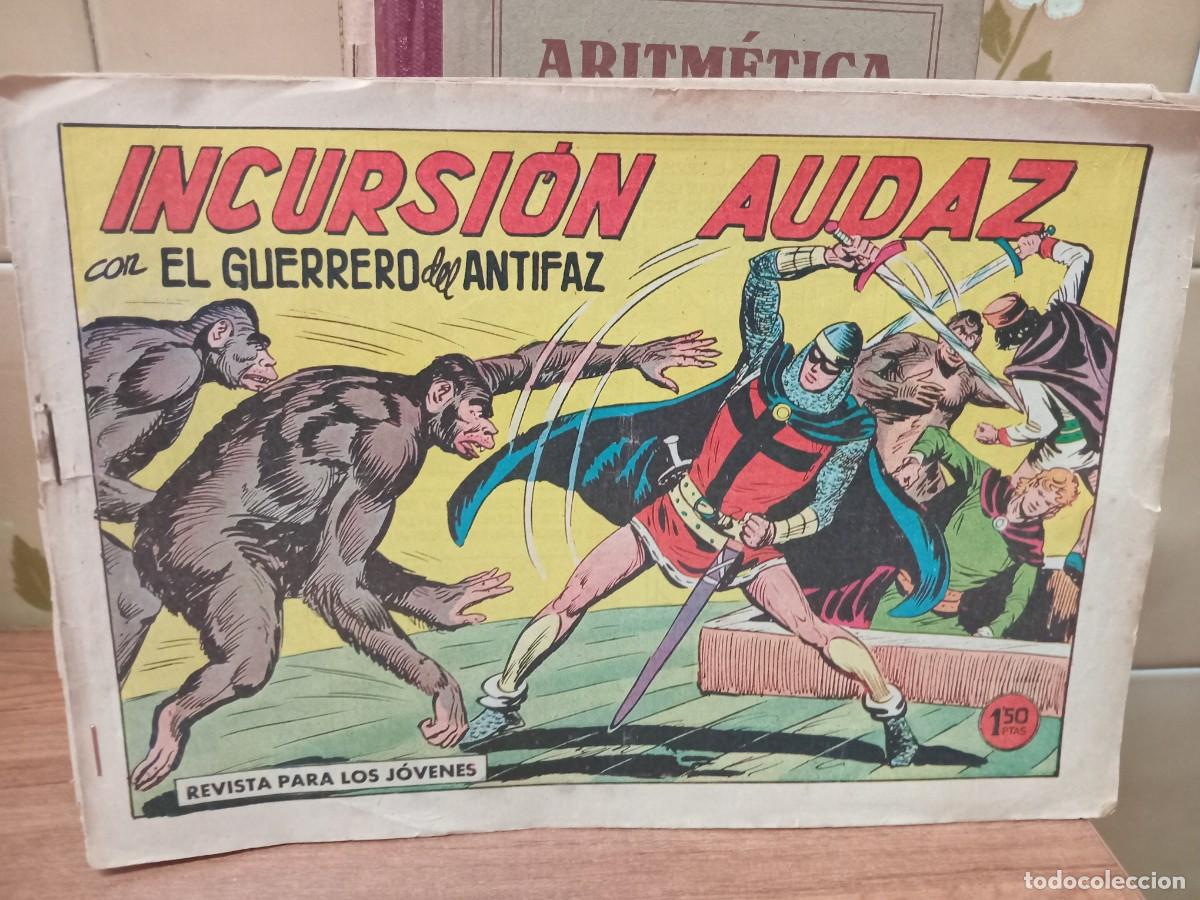 Tebeos: EL GUERRERO DEL ANTIFAZ - N&ordm; 398 - ORIGINAL - EDITORIAL VALENCIANA