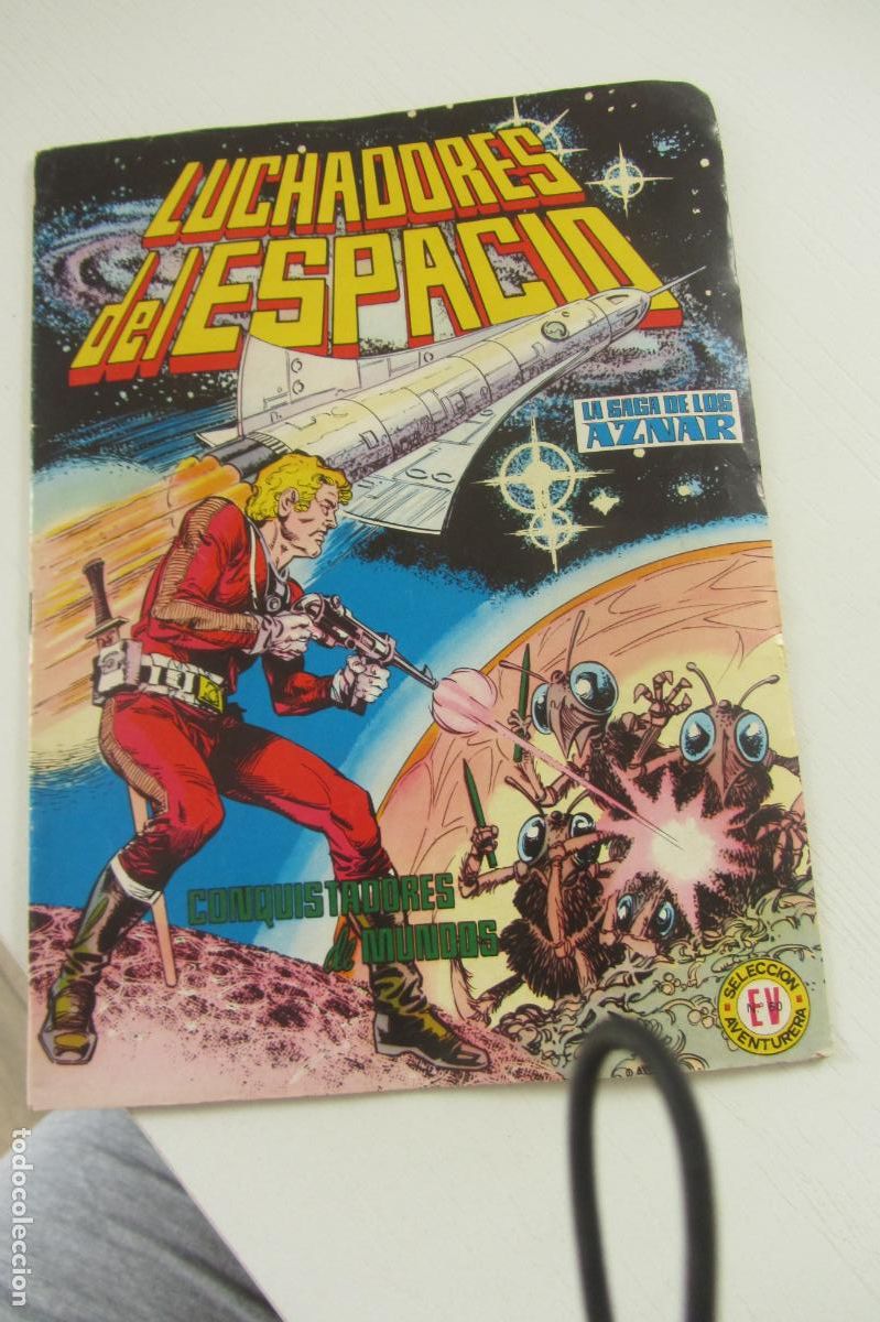 Tebeos: LUCHADORES DEL ESPACIO n&ordm; 2: LA SAGA DE LOS AZNAR (G.H. WHITE / A. GUERRERO).- SELECCI&Oacute;N AVENTARX379