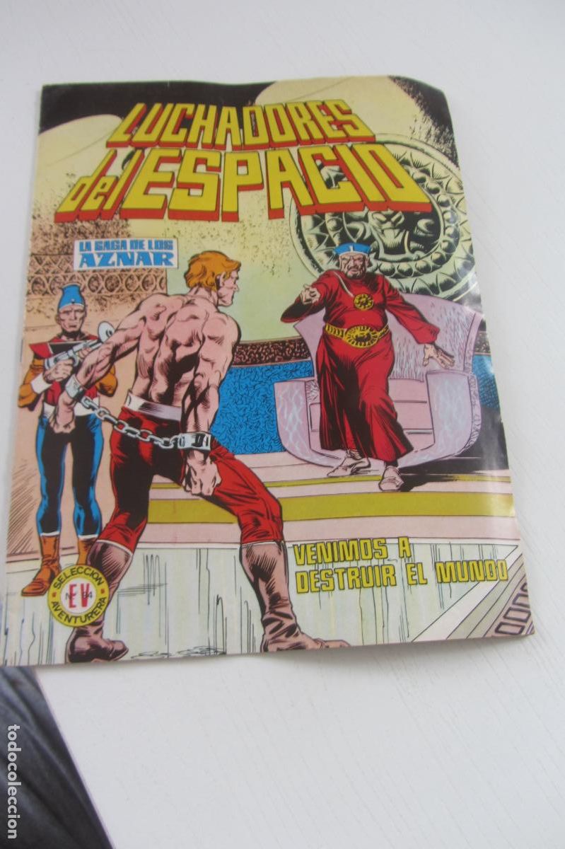 Tebeos: LUCHADORES DEL ESPACIO n&ordm; 17 LA SAGA DE LOS AZNAR (G.H. WHITE / A. GUERRERO).- SELECCI&Oacute;N AVENTARX379