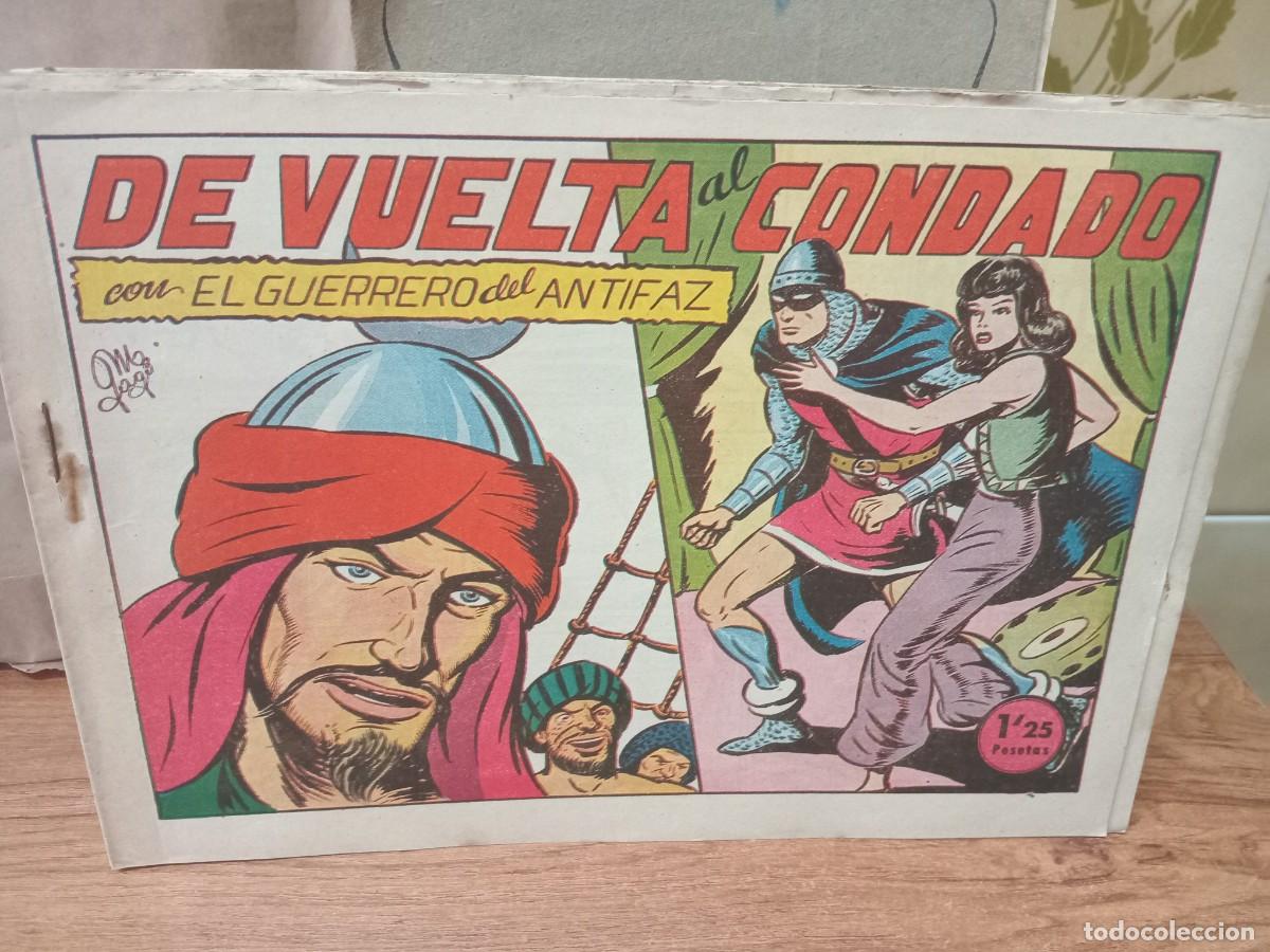 Tebeos: EL GUERRERO DEL ANTIFAZ - N&ordm; 132 - ORIGINAL - EDITORIAL VALENCIANA