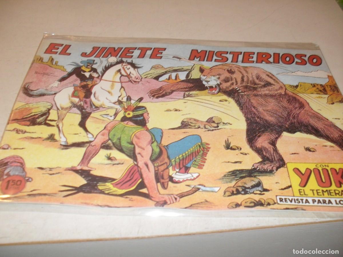 Tebeos: (FACSIMIL),YUKI EL TEMERARIO N&ordm; 43,EL JINETE MISTERIOSO,DE 112.VALENCIANA,1958