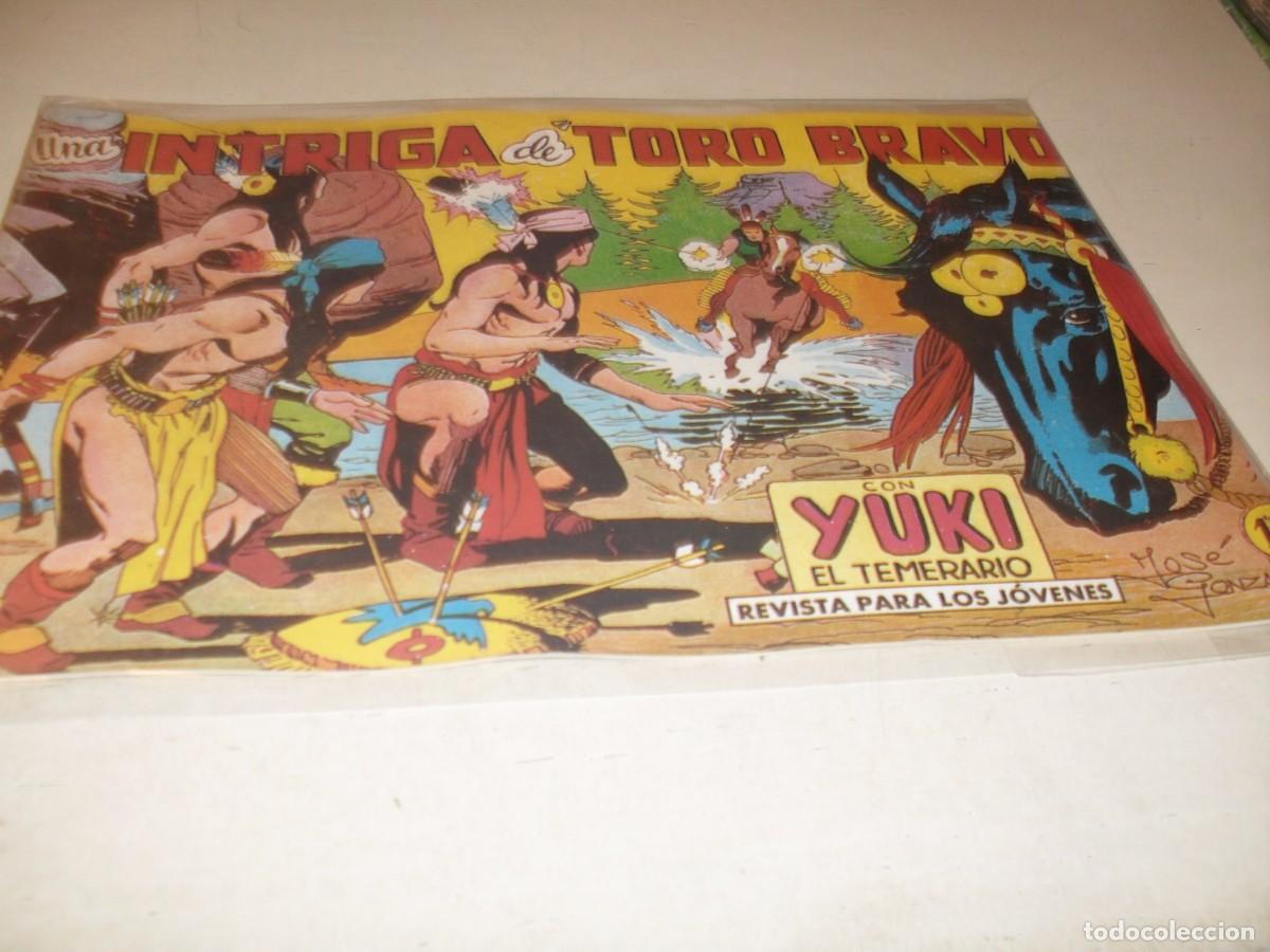 Tebeos: (FACSIMIL),YUKI EL TEMERARIO N&ordm; 39,UNA INTRIGA DE TORO BRAVO,DE 112.VALENCIANA,1958