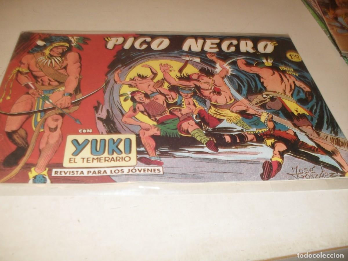 Tebeos: (FACSIMIL),YUKI EL TEMERARIO N&ordm; 37,PICO NEGRO,DE 112.VALENCIANA,1958