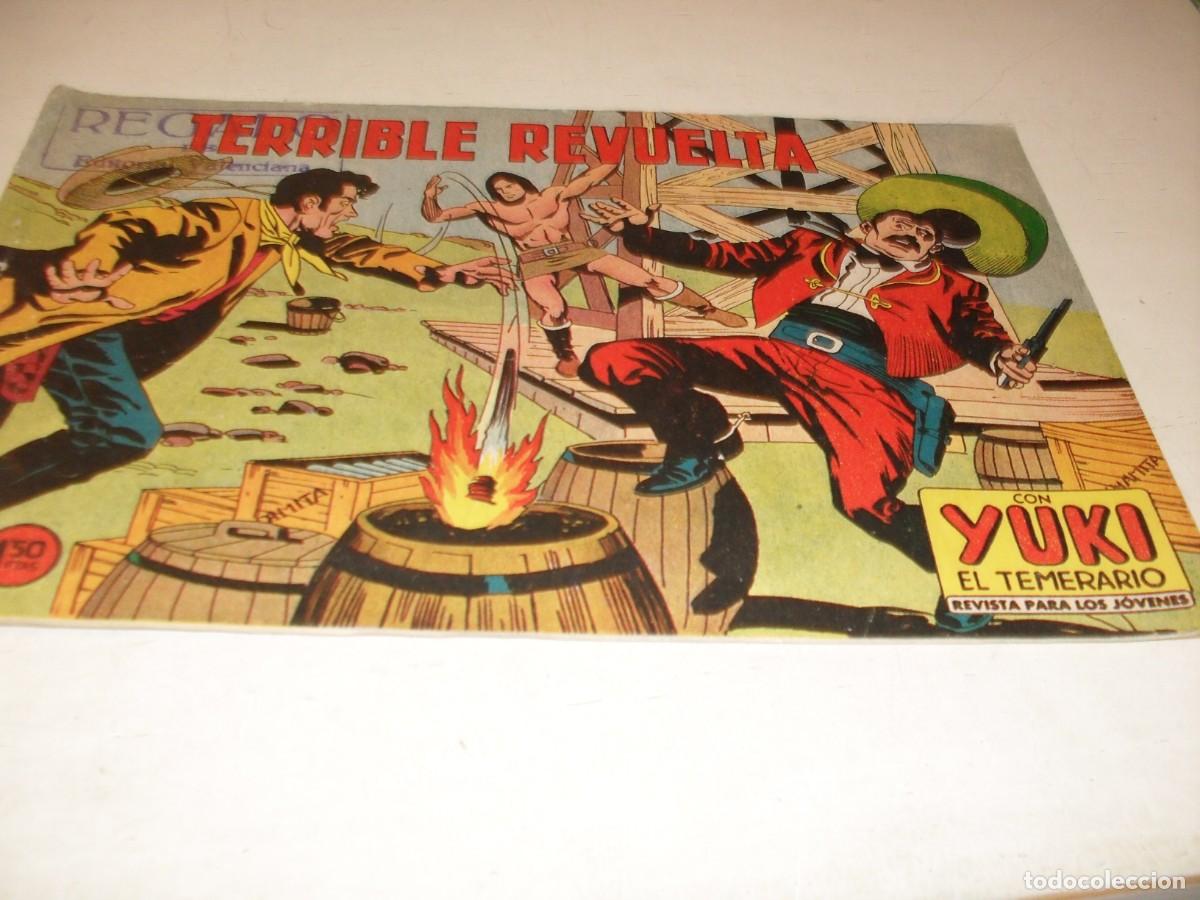 Tebeos: (ORIGINAL),YUKI EL TEMERARIO N&ordm; 97,TERRIBLE REVUELTA,DE JOSE GONZALEZ,DE 112.VALENCIANA,1958