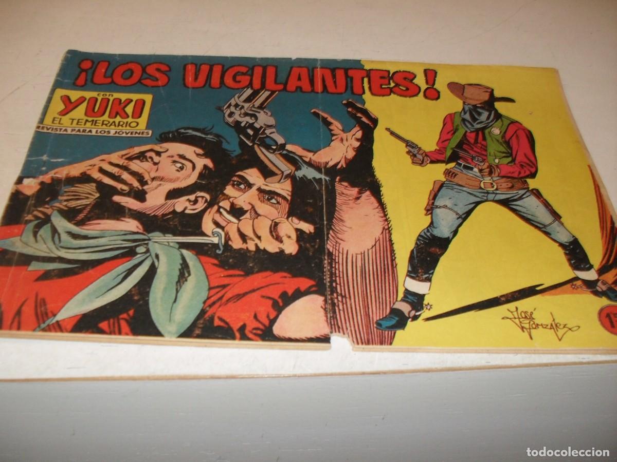 Tebeos: (ORIGINAL),YUKI EL TEMERARIO N&ordm; 78,LOS VIGILANTES,DE JOSE GONZALEZ,DE 112.VALENCIANA,1958