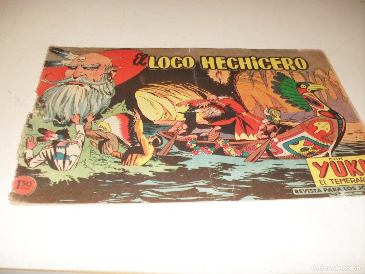 Tebeos: (ORIGINAL),YUKI EL TEMERARIO N&ordm; 68,EL LOCO HECHICERO,DE JOSE GONZALEZ,DE 112.VALENCIANA,1958