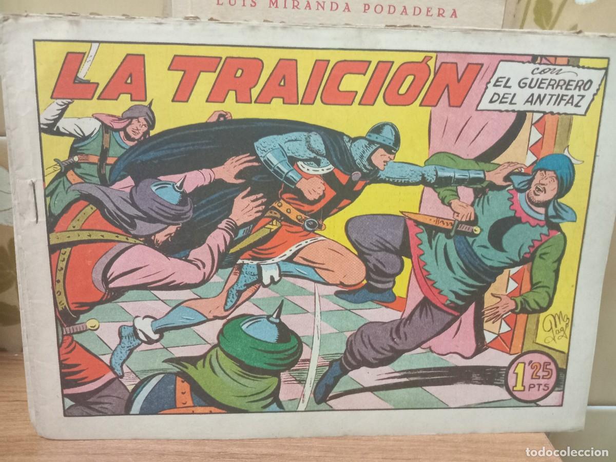 Tebeos: EL GUERRERO DEL ANTIFAZ - N&ordm; 154 - ORIGINAL - EDITORIAL VALENCIANA