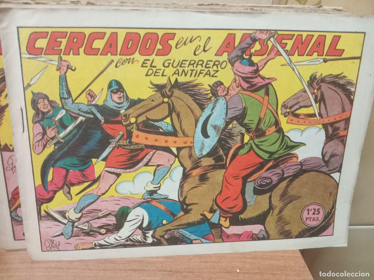Tebeos: EL GUERRERO DEL ANTIFAZ - N&ordm; 157 - ORIGINAL - EDITORIAL VALENCIANA