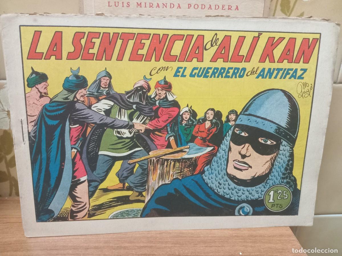 Tebeos: EL GUERRERO DEL ANTIFAZ - N&ordm; 163 - ORIGINAL - EDITORIAL VALENCIANA
