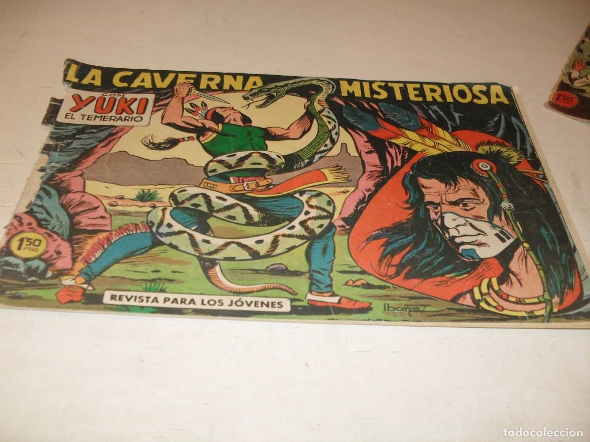 Tebeos: (ORIGINAL),YUKI EL TEMERARIO N&ordm; 50,LA CAVERNA MISTERIOSA,DE JOSE GONZALEZ,DE 112.VALENCIANA,1958