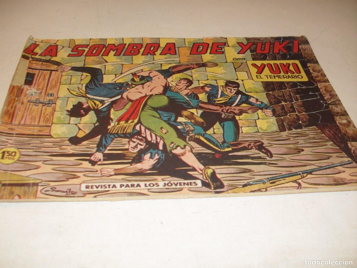 Tebeos: (ORIGINAL),YUKI EL TEMERARIO N&ordm; 6,LA SOMBRA DE YUKI,DE J.GONZALEZ,DE 112.VALENCIANA,1958