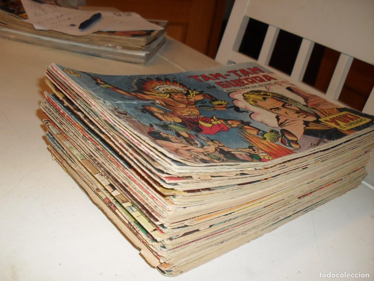 Tebeos: (ORIGINAL),YUKI EL TEMERARIO,COLECCION CASI COMPLETA,FALTAN 9 N&ordm;,DE 112.VALENCIANA,1958