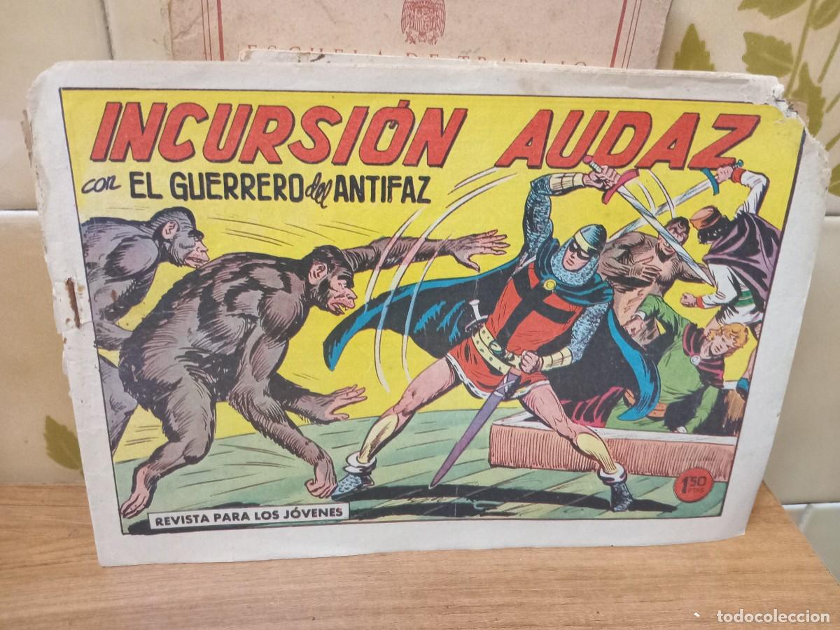 Tebeos: EL GUERRERO DEL ANTIFAZ - N&ordm; 398 - ORIGINAL - EDITORIAL VALENCIANA