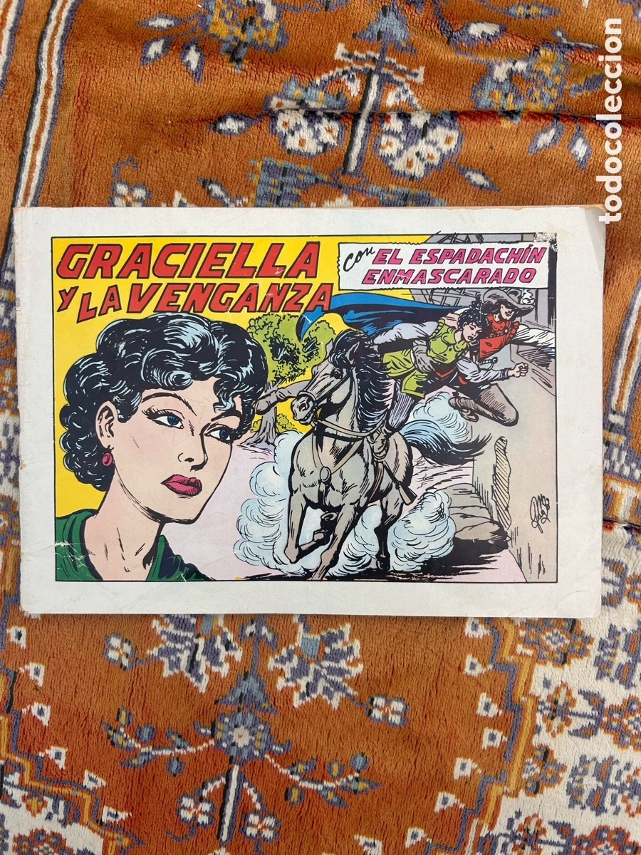 Tebeos: El Espadach&iacute;n Enmascarado - N&ordm; 208, Graciella y la venganza