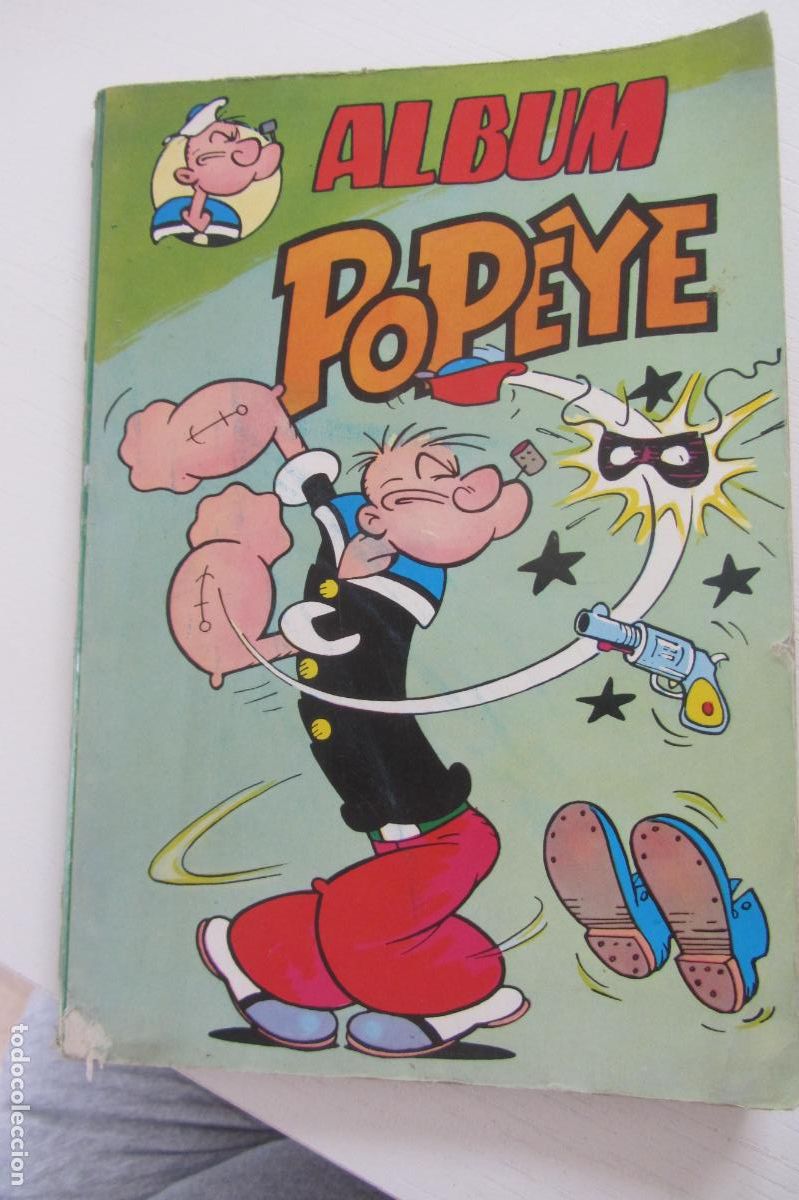 Tebeos: ALBUM POPEYE 3. RETAPADO CON N&ordm;s. 46,47 Y 48. VALENCIANA,1981. arx29
