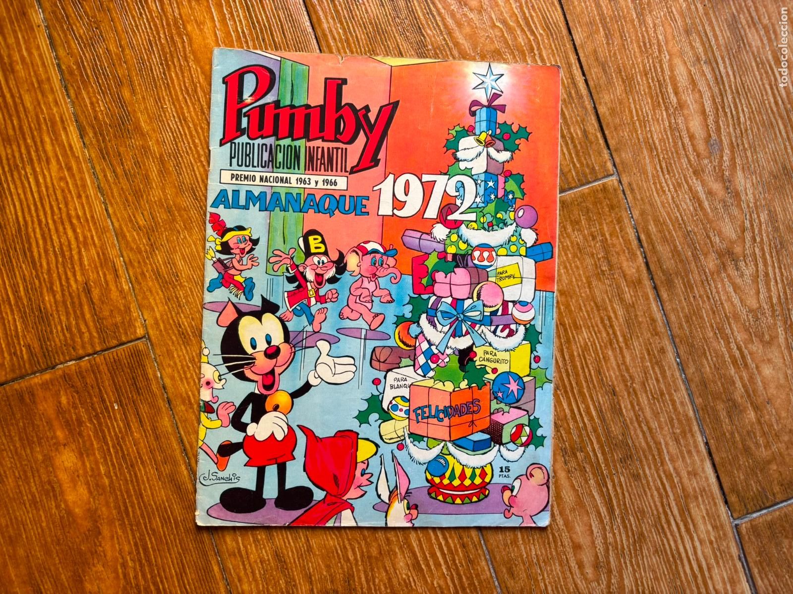 Tebeos: PUMBY ALMANAQUE 1972 EDITORIAL VALENCIANA