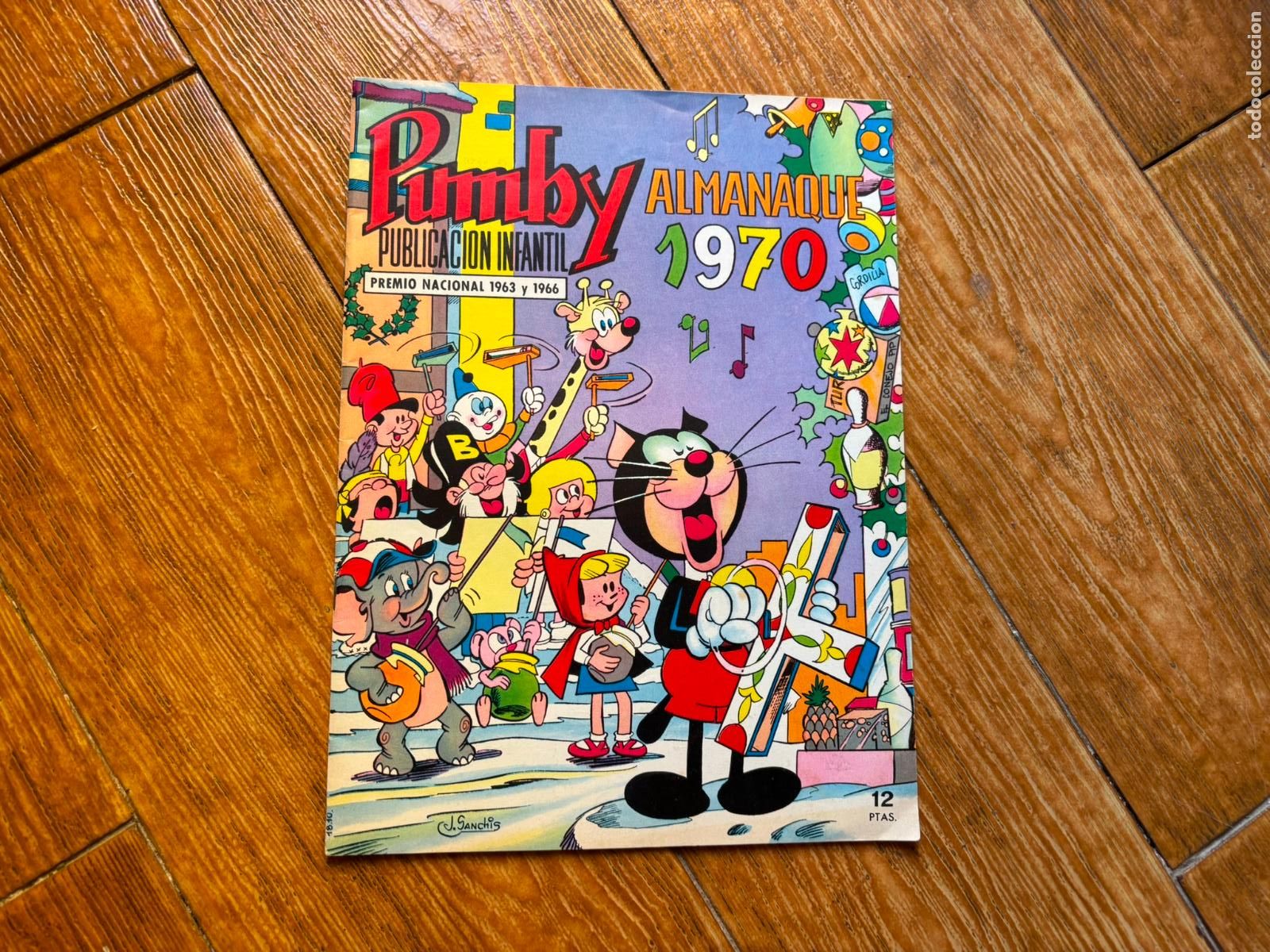 Tebeos: PUMBY ALMANAQUE 1970 EDITORIAL VALENCIANA