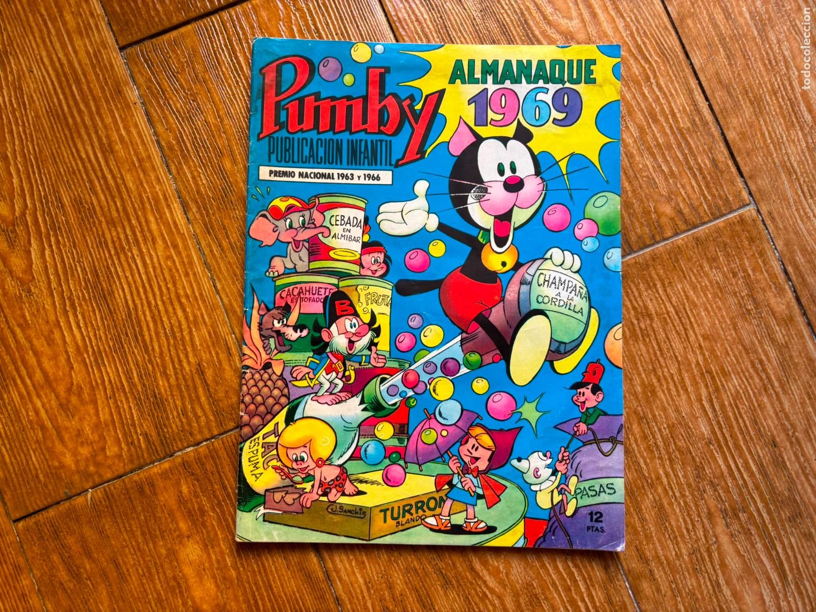 Tebeos: PUMBY ALMANAQUE 1969 EDITORIAL VALENCIANA