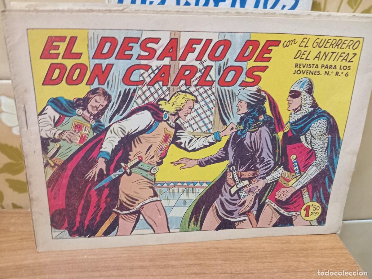 Tebeos: EL GUERRERO DEL ANTIFAZ - N&ordm; 323 - ORIGINAL - EDITORIAL VALENCIANA