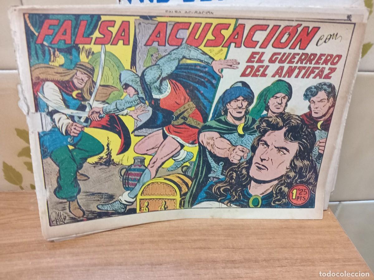 Tebeos: EL GUERRERO DEL ANTIFAZ - N&ordm; 225 - ORIGINAL - EDITORIAL VALENCIANA