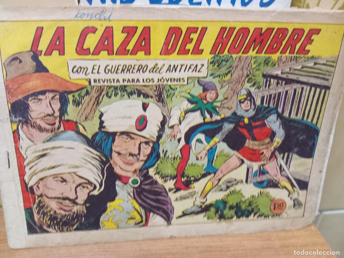Tebeos: EL GUERRERO DEL ANTIFAZ - N&ordm; 375 - ORIGINAL - EDITORIAL VALENCIANA
