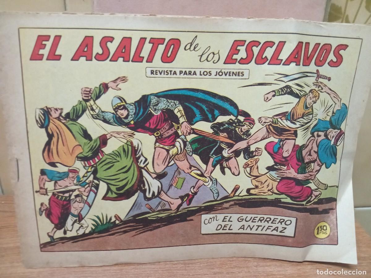 Tebeos: EL GUERRERO DEL ANTIFAZ - N&ordm; 346 - ORIGINAL - EDITORIAL VALENCIANA