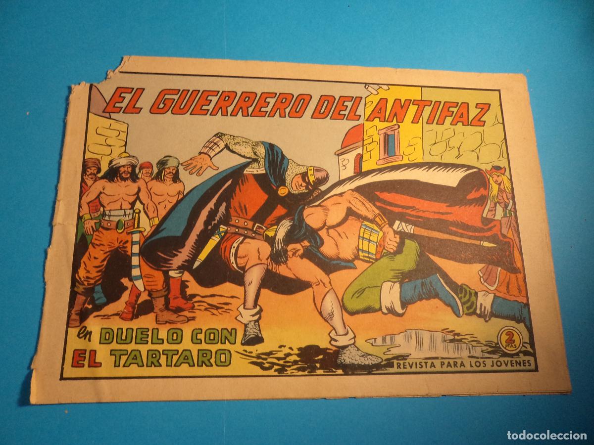 Tebeos: El guerrero del antifaz. N&ordm; 666. Valenciana. Con se&ntilde;ales de uso. Es el de la foto.