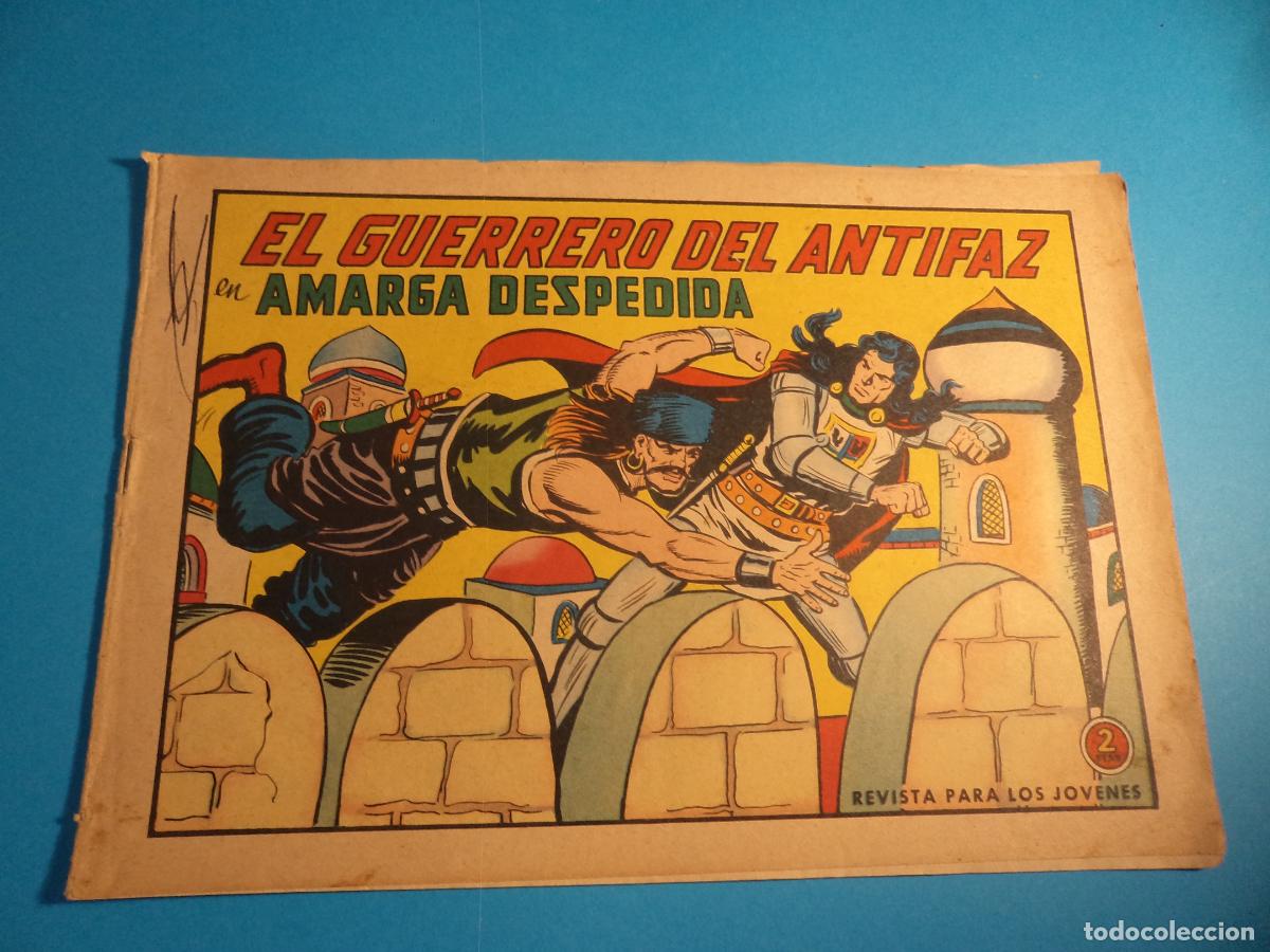 Tebeos: El guerrero del antifaz. N&ordm; 639. Valenciana. Es el de la foto. Con se&ntilde;ales de uso.