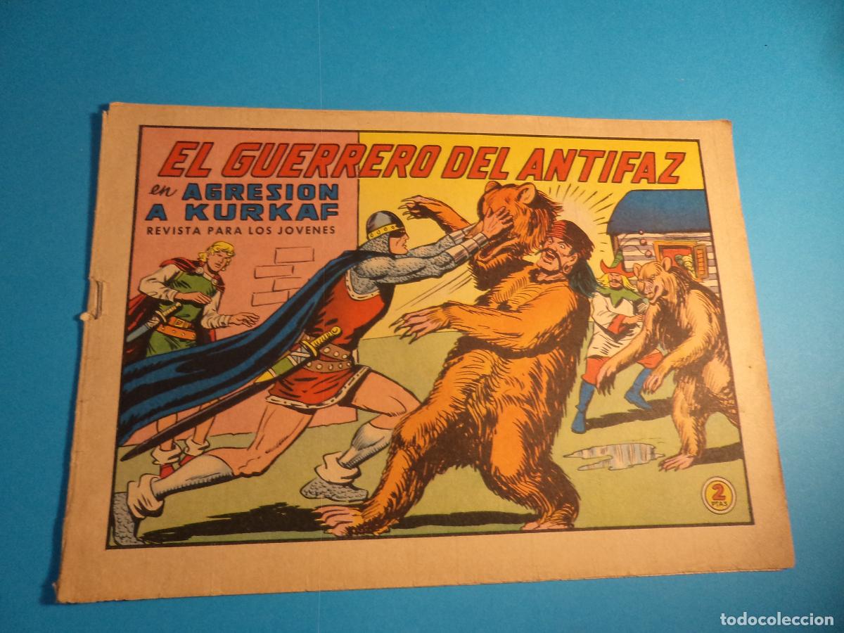 Tebeos: El guerrero del antifaz. N&ordm; 637. Valenciana. Es el de la foto.