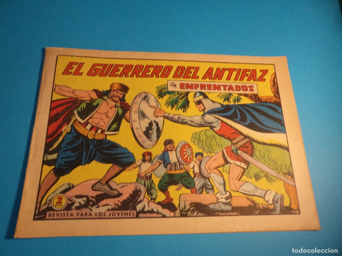 Tebeos: El guerrero del antifaz. N&ordm; 635. Valenciana. Es el de la foto. Con se&ntilde;ales de uso.